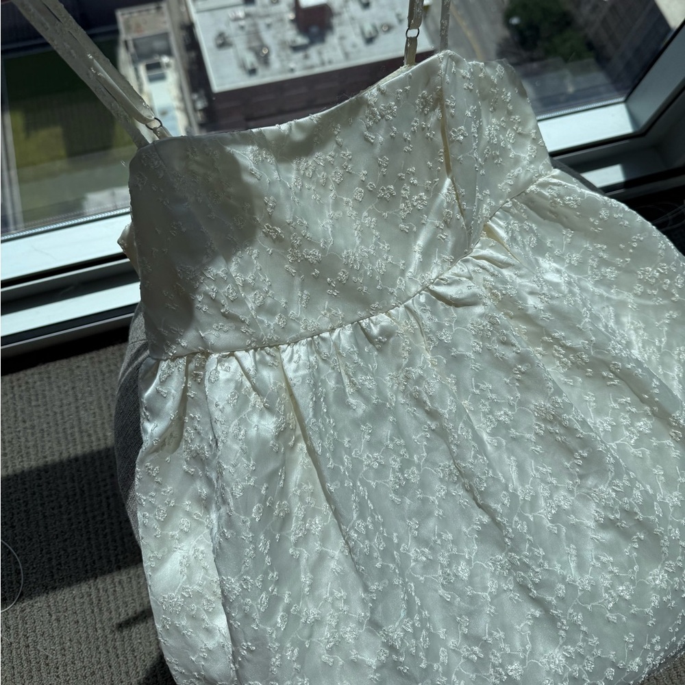 NWOT White Babydoll Dress 🤍